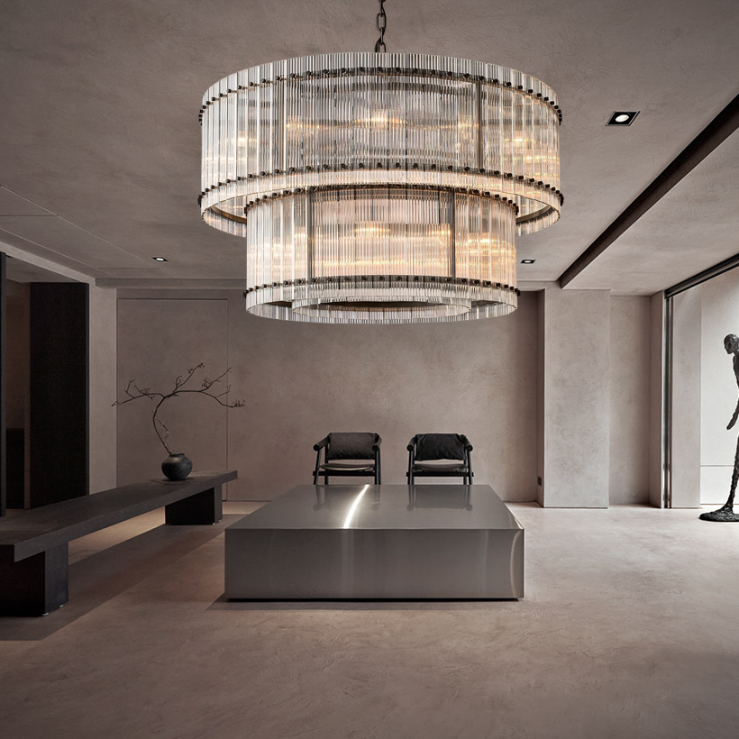 Modern San Marcol Cake Round Luxury Chandelier 48"-konalight