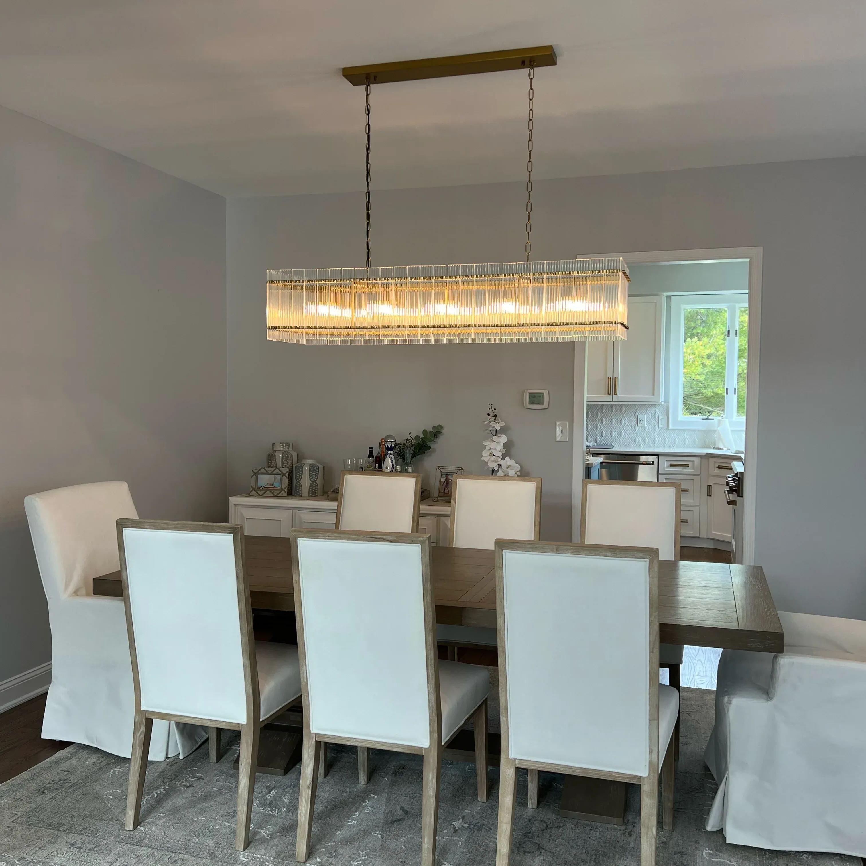 Modern San Marcol Cake Round Luxury Chandelier 54"