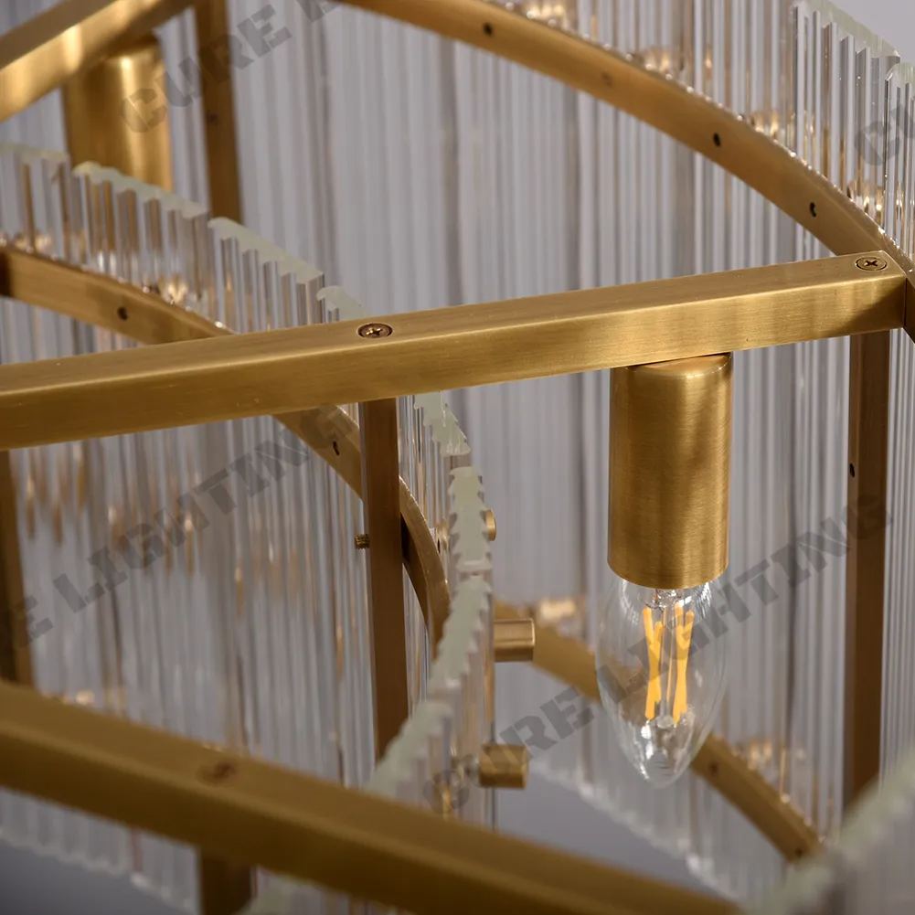 Modern San Marco Cake Two-Tier Round Luxury Chandelier 60"-konalight